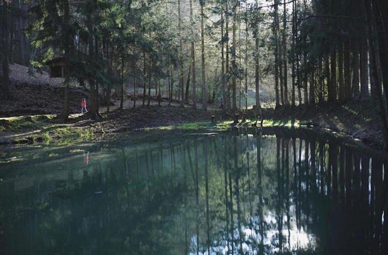 Ferienhaus "Gestiefelter Kater" Am See Im Bergland Kirchheim  Bagian luar foto